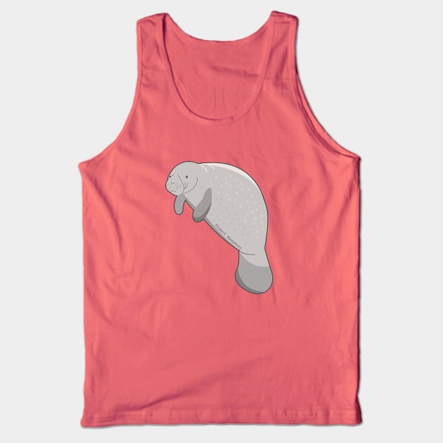 Protect Manatees Tank Top by NatureDzines